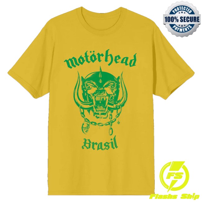 Motorhead Store Merch World Cup Brazil Tee
