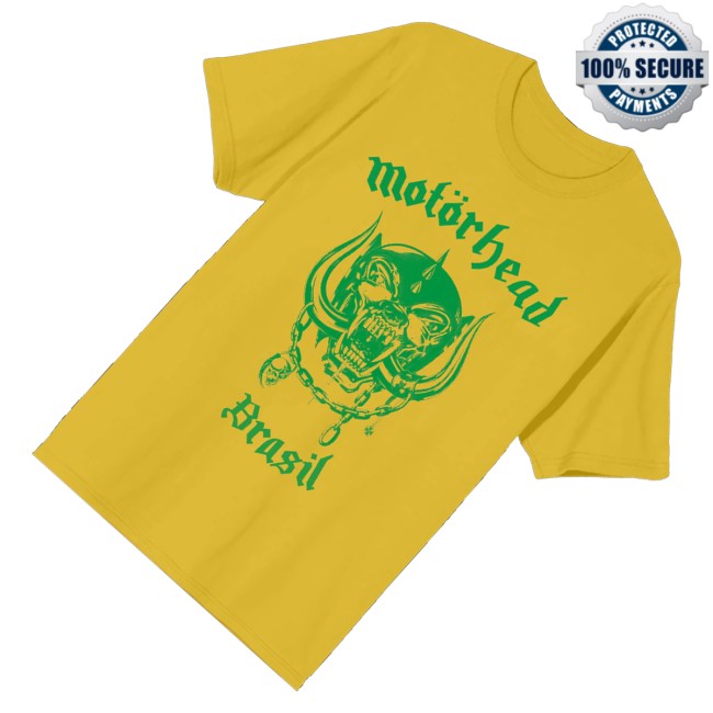 Motorhead Store Merch World Cup Brazil Tee