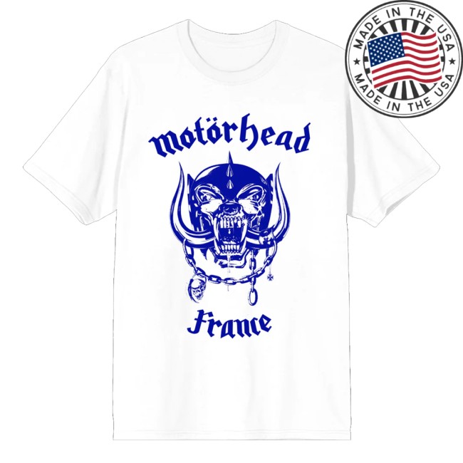 Motorhead Store Merch World Cup France Tee