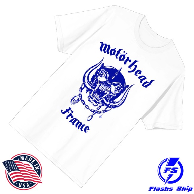 Motorhead Store Merch World Cup France Tee