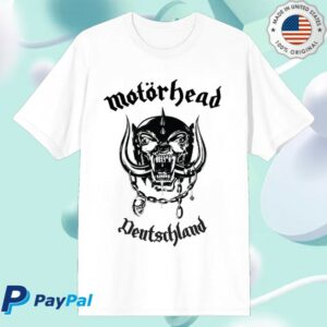 Motorhead Store Merch World Cup Germany Tee