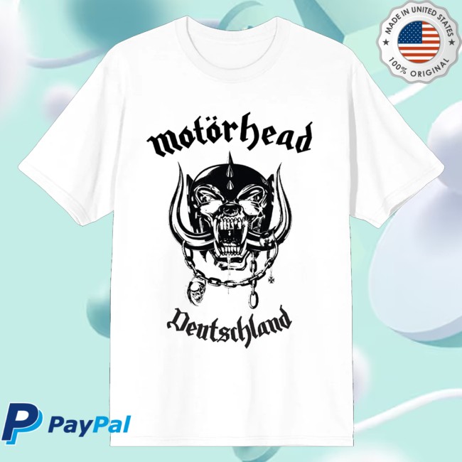 Motorhead Store Merch World Cup Germany Tee