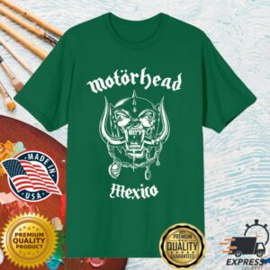 Motorhead Store Merch World Cup Mexico Tee