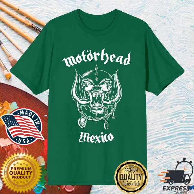 Motorhead Store Merch World Cup Mexico Tee