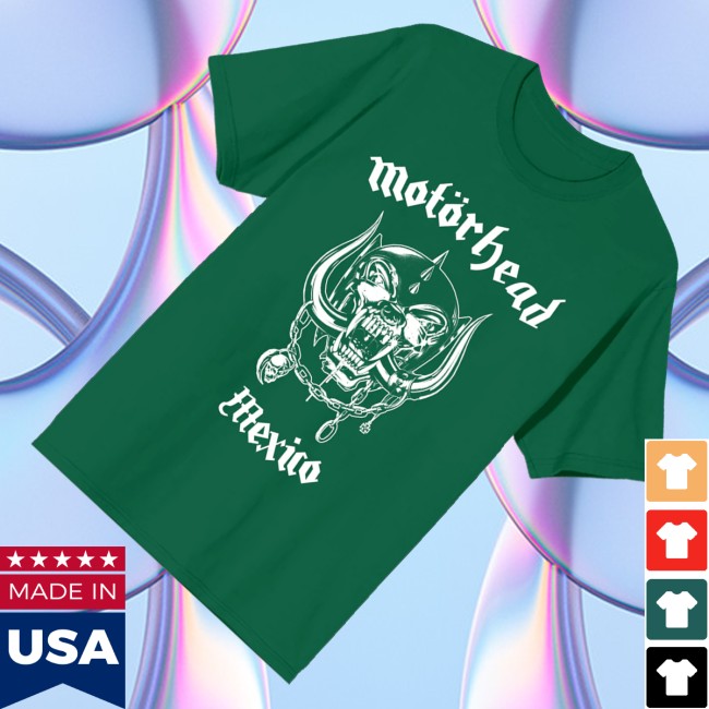 Motorhead Store Merch World Cup Mexico Tee