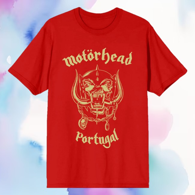 Motorhead Store Merch World Cup Portugal Tee