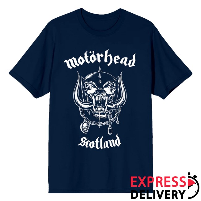 Motorhead Store Merch World Cup Scotland Tee