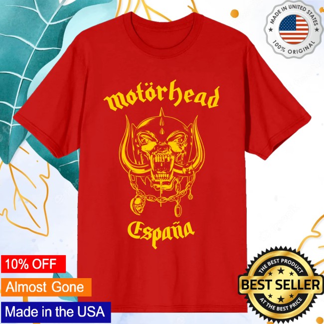 Motorhead Store Merch World Cup Spain Tee