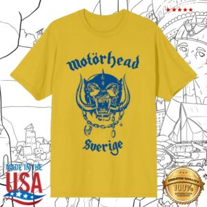 Motorhead Store Merch World Cup Sweden Tee