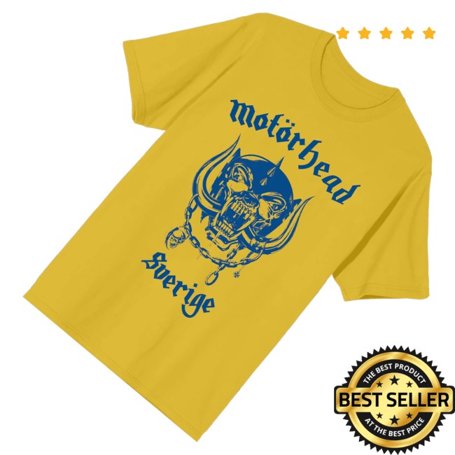 Motorhead Store Merch World Cup Sweden Tee