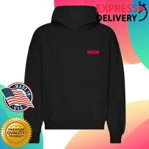 Neon Merch Store I Love Boosters Heart Hoodie