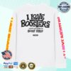 Neon Merch Store I Love Boosters Long Sleeve T-Shirt