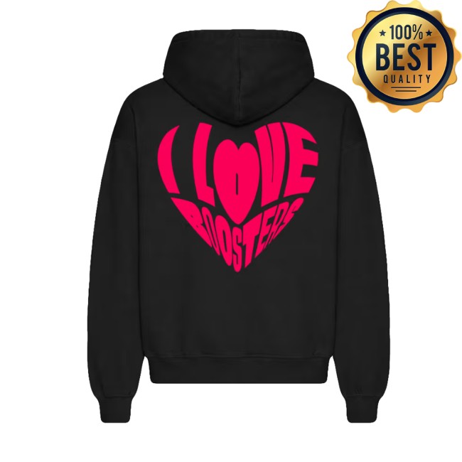 Neon Store Merch I Love Boosters Heart Hoodie 4 Neon Store Merch I Love Boosters Heart Hoodie