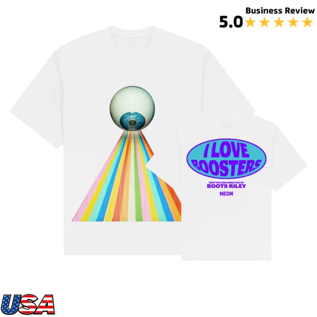 Neon Store Merch I Love Boosters Rainbow Eye Shirt 5 Neon Store Merch I Love Boosters Rainbow Eye Shirt