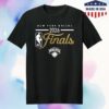 New York Knicks Merch Shop Knicks 2026 Finals Gold Puff Print Tee