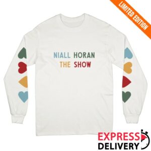 Niall Horan Merch Store The Show Tracklist Long Sleeve