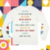 Niall Horan Merch Store The Show Tracklist Long Sleeve