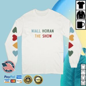 Niall Horan Store Merch Tracklist Long Sleeve