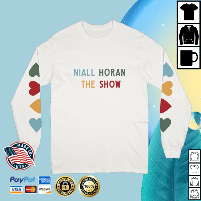 Niall Horan Store Merch Tracklist Long Sleeve