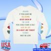 Niall Horan Store Merch Tracklist Long Sleeve