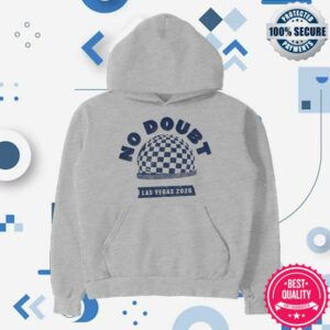 No Doubt Merch Shop Store No Doubt Residency 2026 Hoodie Sport Gray