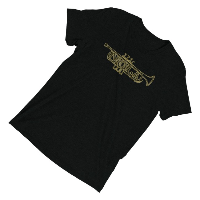Nola Republic Tshirt Co Merch Store Nola Trumpet Unisex Tri-Blend T-Shirt