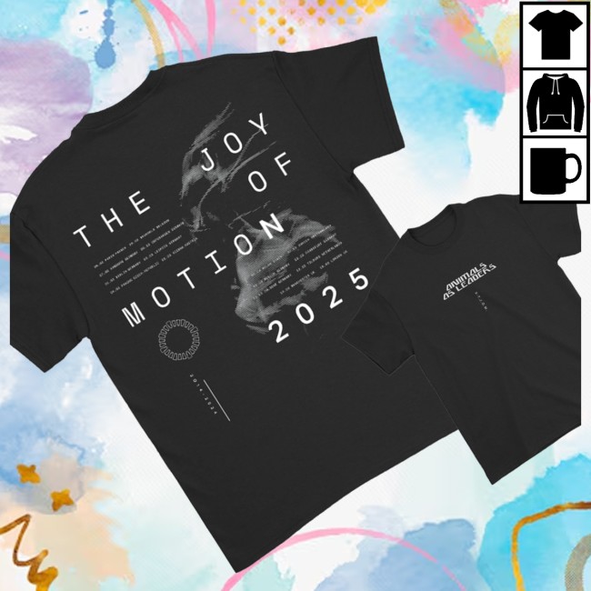 Nomad Store Merch Animals As Leaders The Joy Of Motion Tour Shirt
