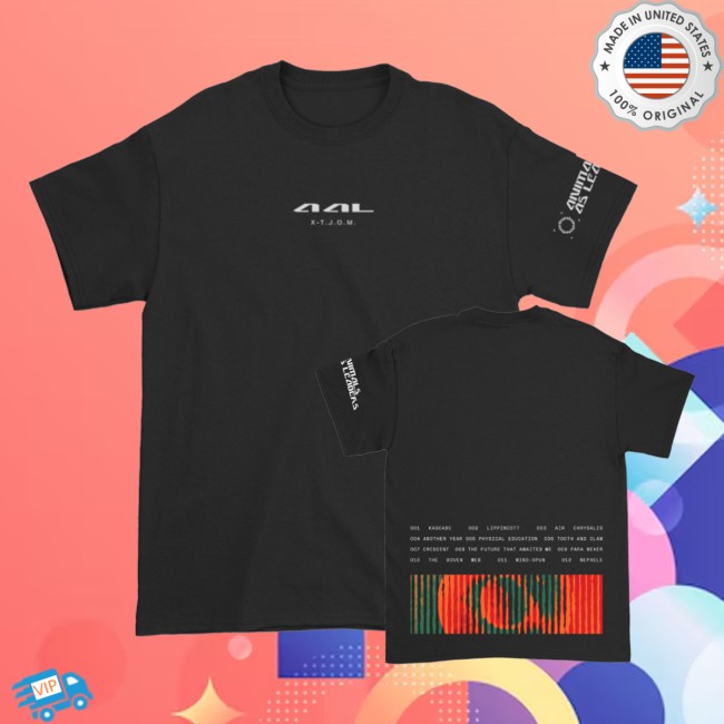Nomad Store Merch Animals As Leaders The Joy Of Motion Track List Black Shirt
