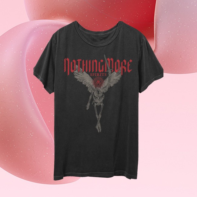 Nothing More Store Merch Spirits Album Cover Shirt