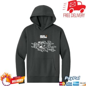 Ondas Merch Shop Store Iron Drone Hoodie