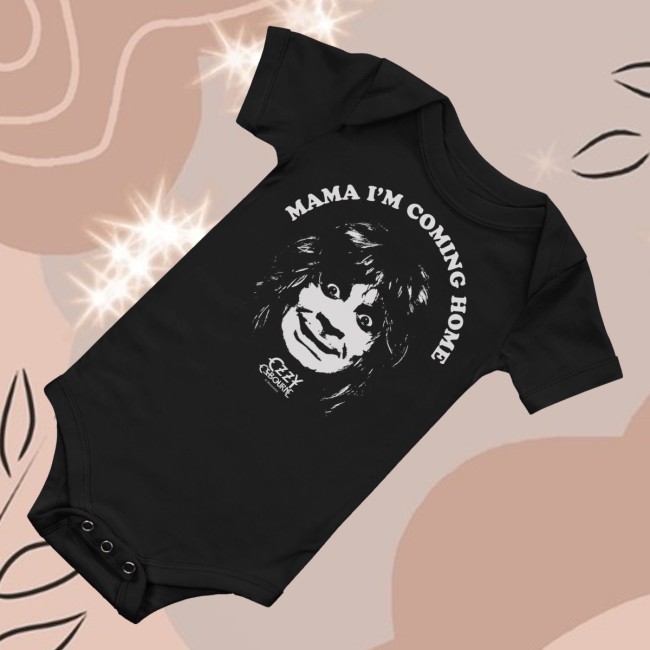 Ozzy Osbourne Store Merch Mama I'm Coming Home Ozzy Onesie