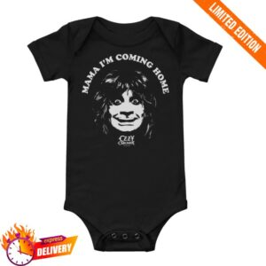 Ozzy Store Merch Mama I'm Coming Home Ozzy Onesie