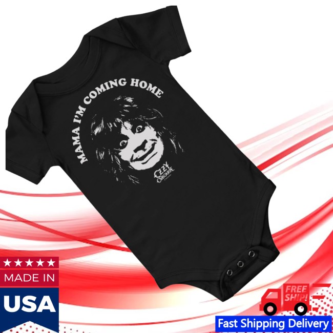Ozzy Store Merch Mama I'm Coming Home Ozzy Onesie