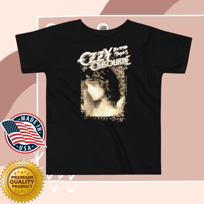 Ozzy Store Merch No More Tears Album Toddler Shirt