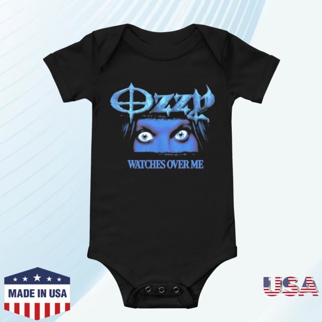 Ozzy Store Merch Ozzy Watches Over Me Onesie