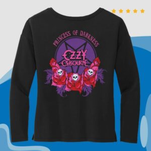 Ozzy Store Merch Princess Of Darkness Women's Long Sleeve Tee