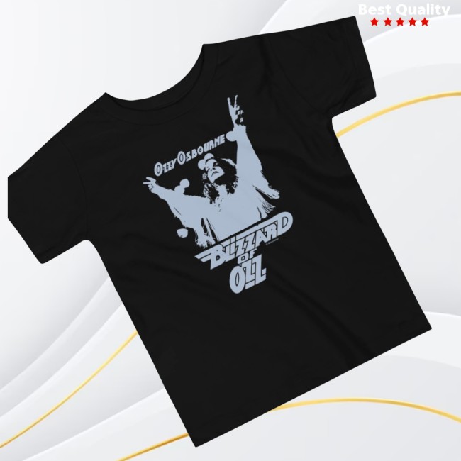 Ozzy Store Merch Vintage Blizzard Of Ozz Toddler Shirt