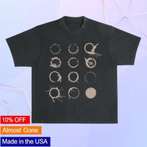 Periphery Merch Store A Pale White Dot Shirt (Black)