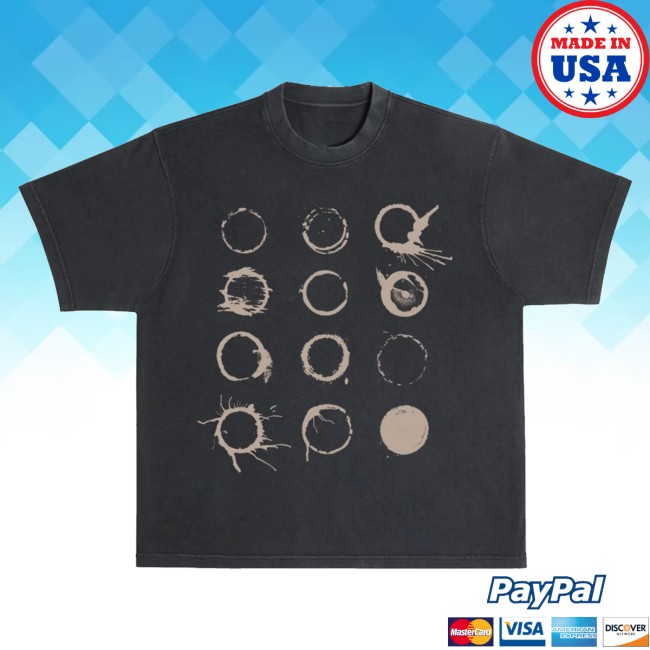 Periphery Merch Store A Pale White Dot Tee Black