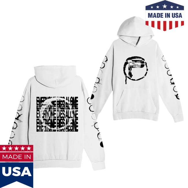 Periphery Merch Store Everyone Dies Alone Hoodie Lunar Rock