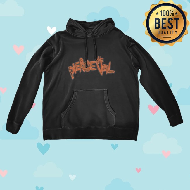 Pierce The Veil Store Merch Black Plushie Hoodie