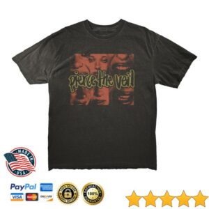 Pierce The Veil Store Merch Face Grid Tee