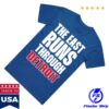 Pistons 313 Shop Merch Detroit Pistons The East Runs Through Detroit T-Shirt