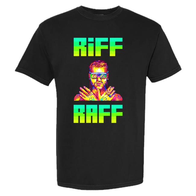 Plane Triff Raff Merch Shop Store Dale Dan Tony 8 Bit Riff Raff T-Shirt