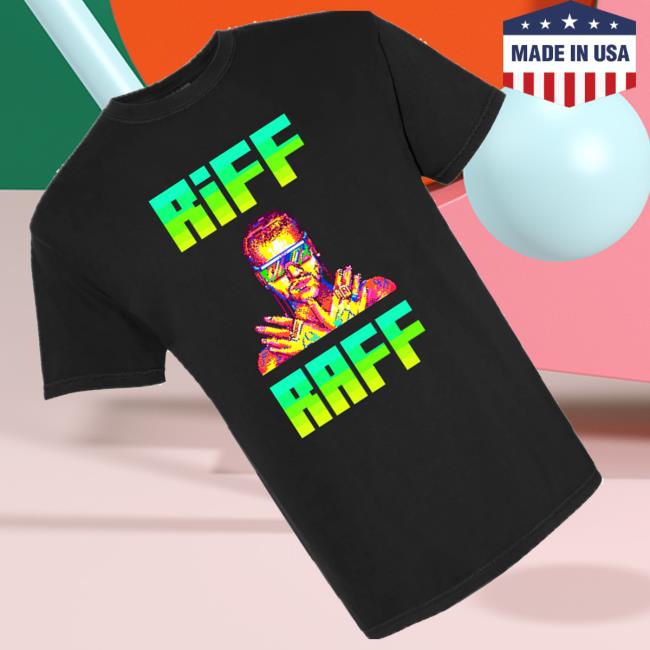 Plane Triff Raff Merch Shop Store Dale Dan Tony 8 Bit Riff Raff T-Shirt