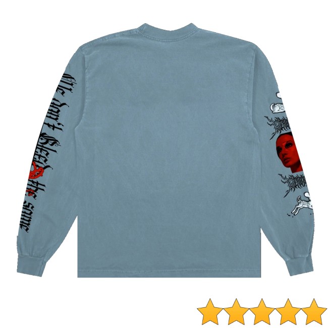 Poppy Store Merch We Don't Bleed The Same Long Sleeve