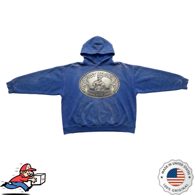 Post Malone Store Merch Live In The Desert Buckle Hoodie