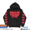 Power Trip Store Merch Distressed Logo Pullover Hoodie (Black)