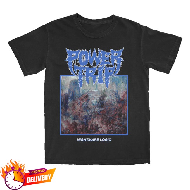 Power Trip Store Merch Nightmare Logic Shirt (Black)