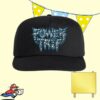 Power Trip Store Merch Skull Logo Snapback Hat (Black)